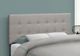 Monarch Specialties Inc. Grey Queen Headboard-1