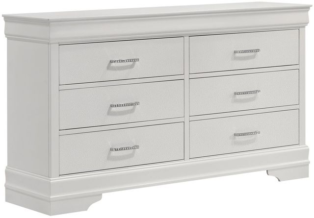 Crown Mark Amalia White Dresser-0