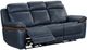Kate Preston Home Storm Blue Power Reclining Sofa with Zero Gravity-3