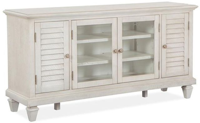 Magnussen Home® Newport Alabaster Small Media Console-1