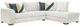 Albany Industries 2-Piece Bichon Ice Chaise Sectional-0