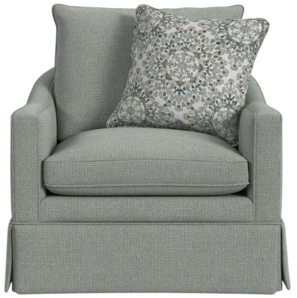 Flexsteel® Customizable Eleanora Fabric Swivel Chair-2