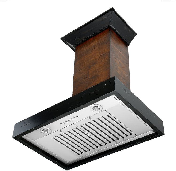 ZLINE Designer Series 30" Wooden Wall Mount Range Hood - Thumbnail 5