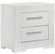 Coaster® Ives 5-Piece White High Gloss King Panel Bedroom Set-3