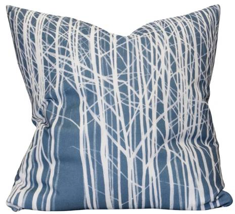 StyleCraft Norman Wyatt Home White Forest 24x24 Throw Pillow