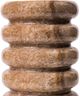 TOV Furniture Marble Brown Layered Decorative Vase-5