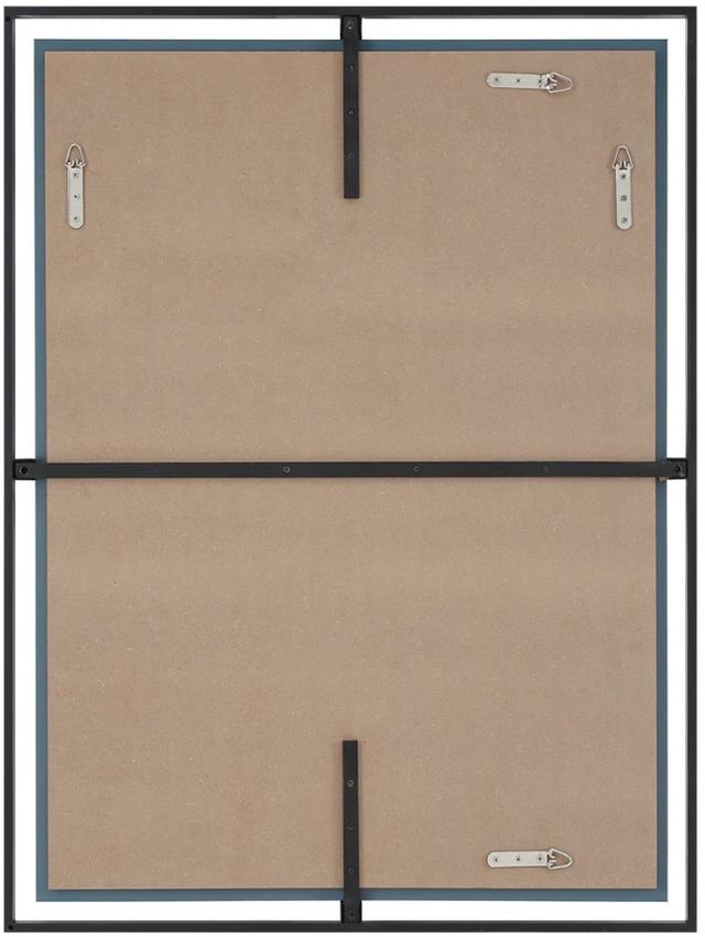 Renwil® Marco Matte Black Accent Mirror-3