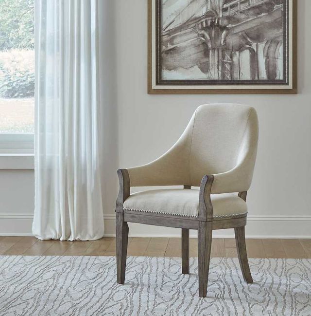 Liberty Furniture Westfield Havana Brown/Sand Arm Chair-1