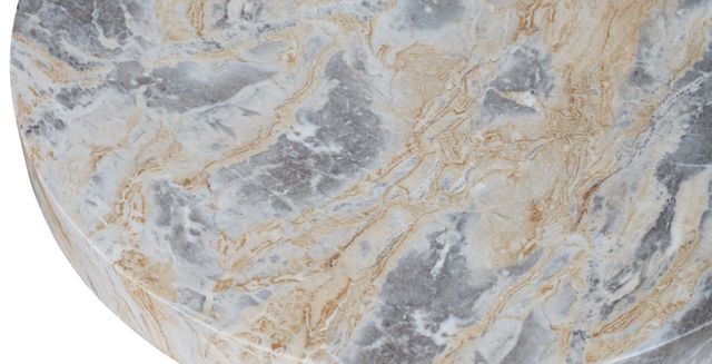 Bassett® Furniture Castelli Marble Round Side Table-3