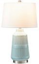 A & B Home Aqua Blue Table Lamp-1