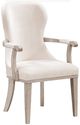 Homelegance® Lofton Ivory/Light Gray Dining Arm Chair-0