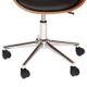 Armen Living Julian Black Modern Chair-2