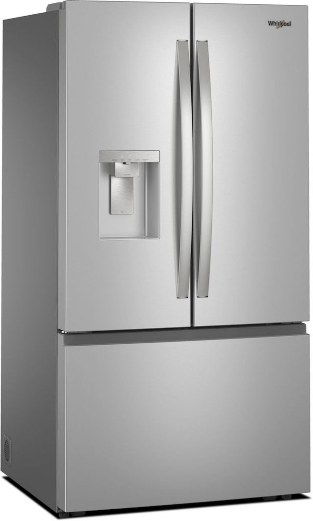 Whirlpool® 36" 29.6 Cu. Ft. Fingerprint Resistant Stainless Steel French Door Refrigerator with Dual Ice Makers-2