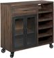 Hammary® Hidden Treasures Brown Bar Trolley-0