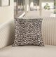 Nourison Home™ Sofia Black Jaquard Leopard Velvet Throw Pillow-2