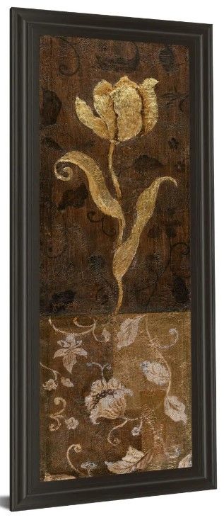 Classy Art Golden Tulip Il By Tava Studios Wall Art-0
