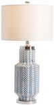 Crestview Collection Fullbright Blue Table Lamp-1