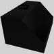 Vent-A-Hood® 36" Black Wall Mounted Range Hood-1