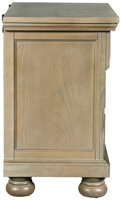 New Classic® Home Furnishings Allegra Pewter Nightstand-3