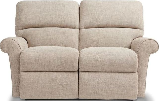 La-Z-Boy® Robin Taupe Power Reclining Loveseat with Headrest-1
