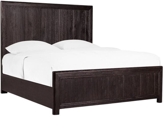 Hooker® Furniture Driftwood Burnt Timber King Panel Bed-0