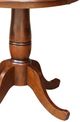 John Thomas Furniture® Dining Essentials Espresso Table Top woth Espresso Pedestal Base-2
