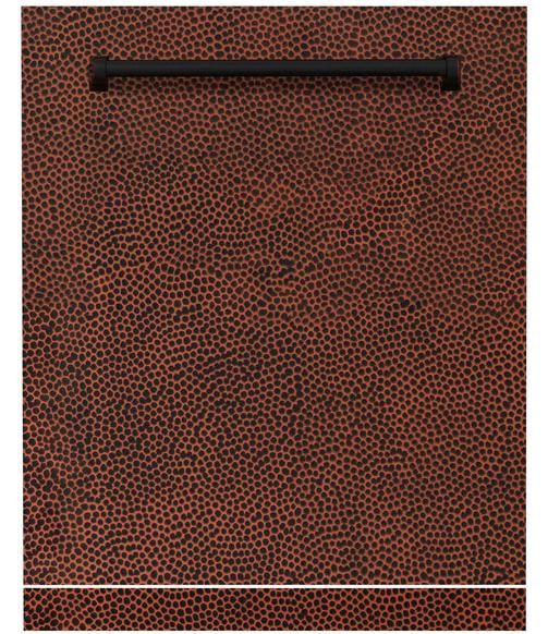 ZLINE Monument Series 24" Hand Hammered Copper Dishwasher Panel-0