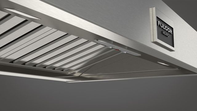 Fulgor Milano Sofia 600 Series 36" Stainless Steel Professional Under Cabinet Range Hood-3