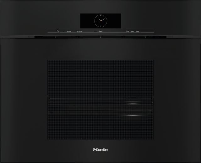 Miele Artline 30" Obsidian Black Electric Single Combi-Steam Oven-0