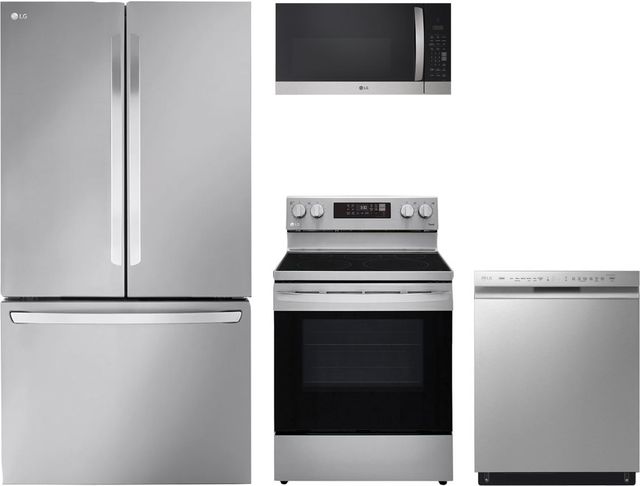 LG 4 Piece Stainless Steel Kitchen Package-0