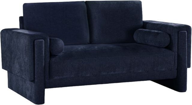 Meridian Furniture Madeline Navy Loveseat-0