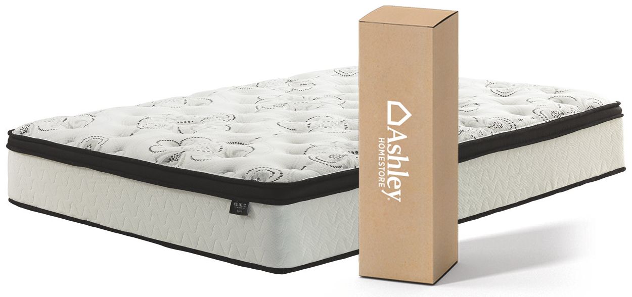 Sierra Sleep by Ashley Chime 12 Ultra Plush Hybrid Twin Mattress in Box Green s BrandSource Fort Frances ON