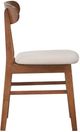 New Classic® Home Furnishings Morroco Natural/Walnut Brown Dining Side Chair-3