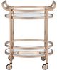 ACME Furniture Lakelyn Rose Gold Serving Cart-1