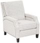 Homelegance® Berenson Off-White Manual Push Back Recliner-0
