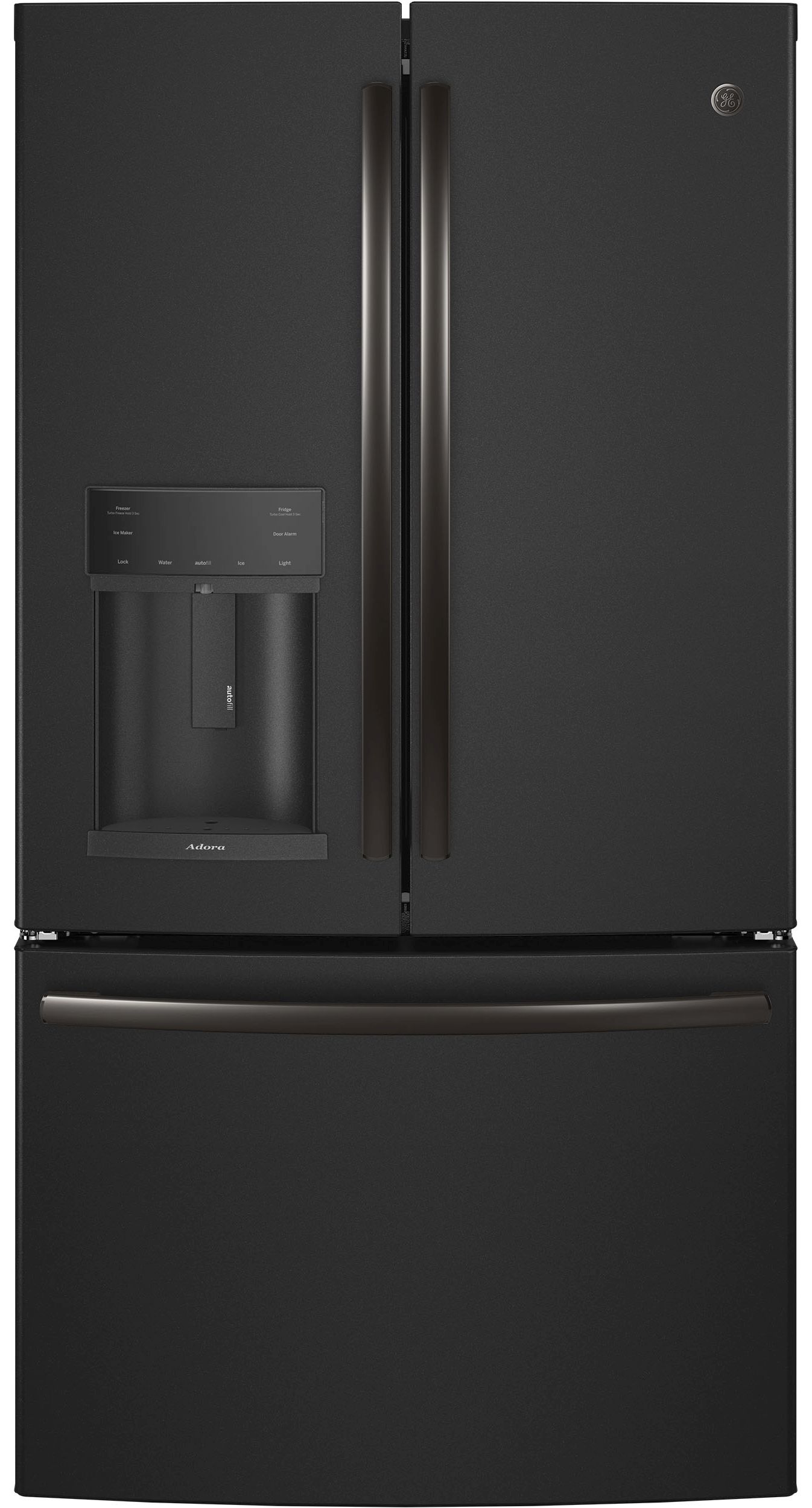 GE ® Adora Series 27.7 Cu. Ft. French Door Refrigerator-Black