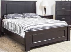 Mako Wood Furniture Tofino Black Panel Bed