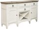 Riverside Furniture Myra Natural/Paperwhite Server-0