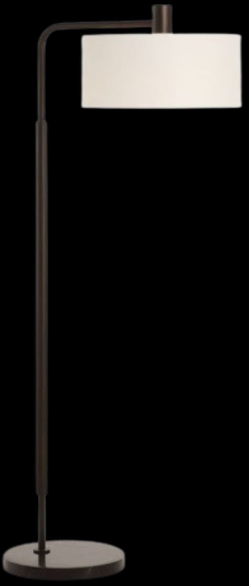 Uttermost® Richie Black Floor Lamp-4