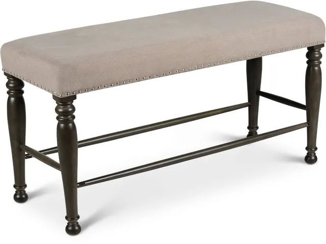 Steve Silver Co. Caswell Harbor Grey Counter Bench-0