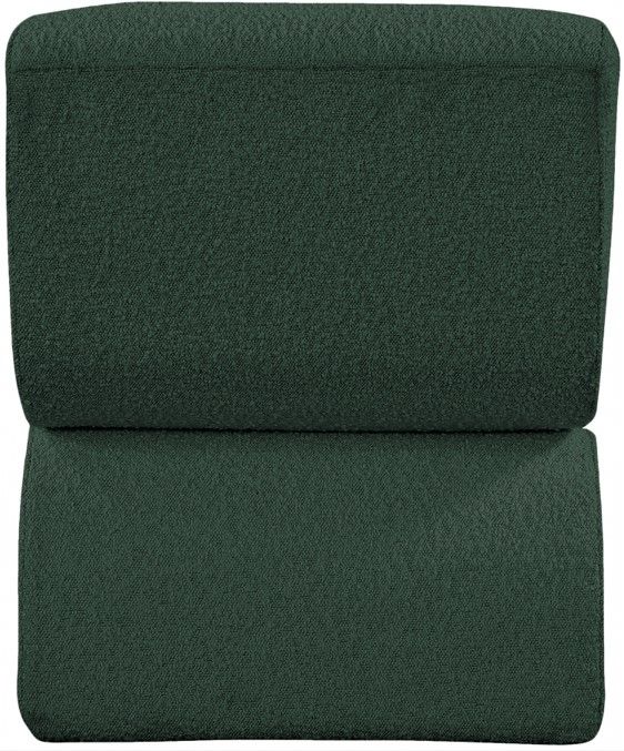Meridian Furniture Desiree Green Boucle Fabric Accent Chair-3