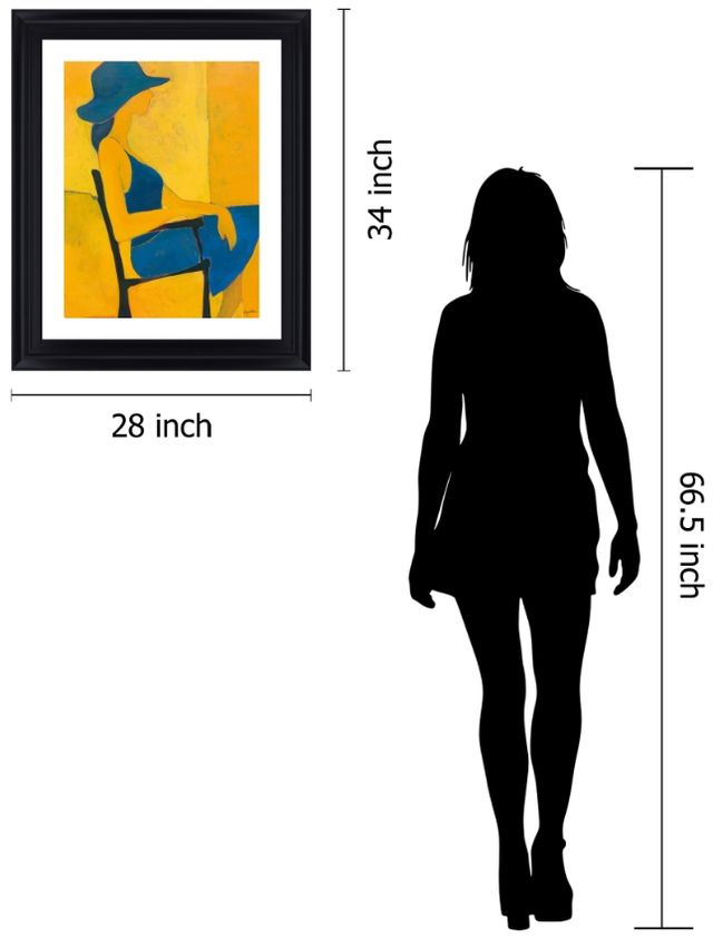Classy Living Golden Leisure Wall Art-1