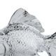 A & B Home Glossy Chrome Fish Figurine -1