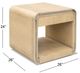 Bassett Mirror Damone Cerused White Oak End Table-5