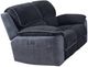 American Wholesale Furniture Paris Ink Power Reclining Loveseat-0