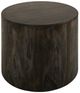 International Furniture Direct Balam Stained Dark End Table-0
