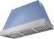 AGA Euclid 48" Carnaby Blue Wall Mounted Range Hood with Brushed Nickel Trim-0