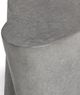 Classic Home Everson Dark Gray Concrete Outdoor Accent Table-5