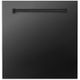 Zline Monument Series 24" Black Stainless Steel Dishwasher Panel-0
