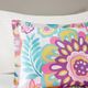 Olliix by Mi Zone Camille Pink Full/Queen Floral Comforter Set-3